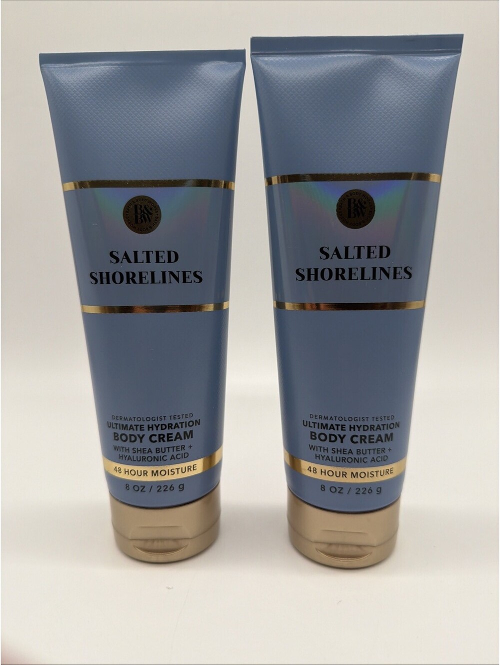 SALTED SHORELINES **Bath & Body Works** Body Cream Set of 2 $38 value Brand New